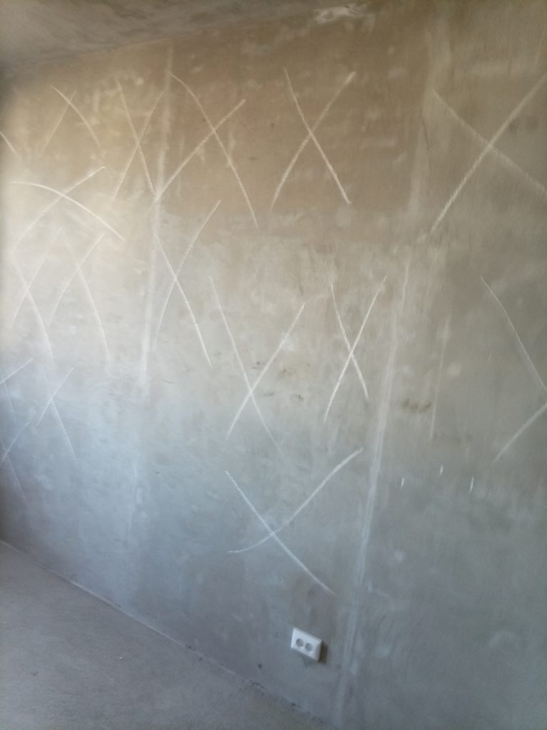 Осмотр квартиры с черновой отделкой